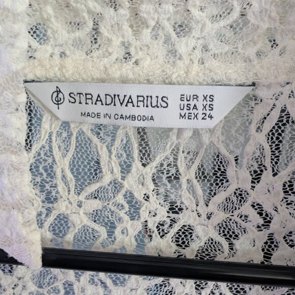 Women's Stradivarius Woven Long Sleeve Size XS - Picture 2 of 2